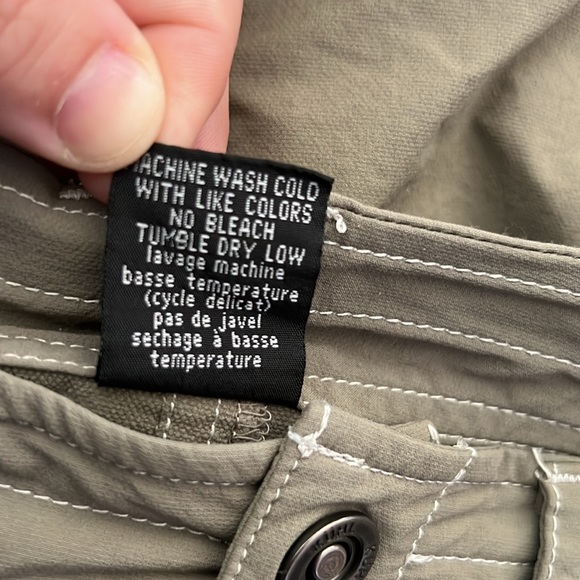 KUHL Womens Khaki Cargo Outdoor Skirt Size 6 - Picture 7 of 9